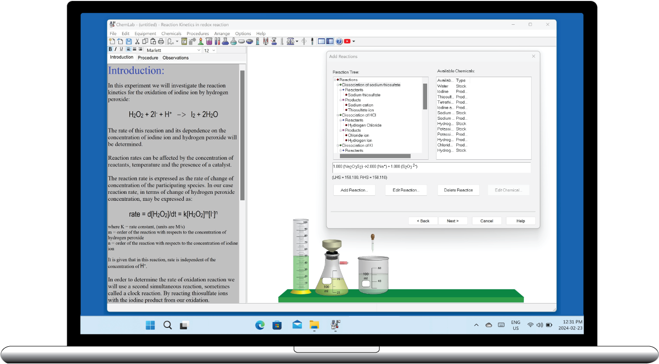 ChemLab Professional for Windows
